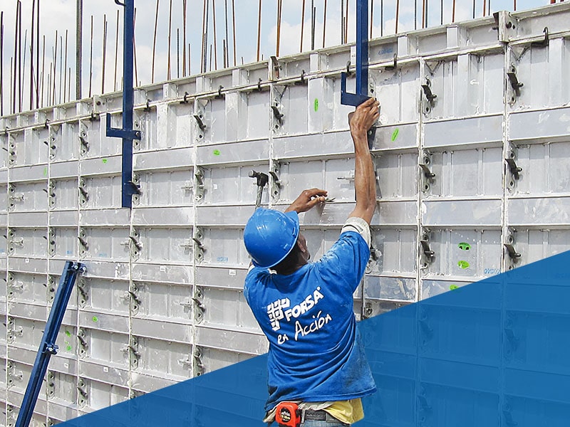 Acessórios em Construções com Parede de Concreto