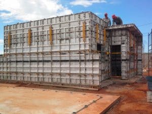 método parede de concreto