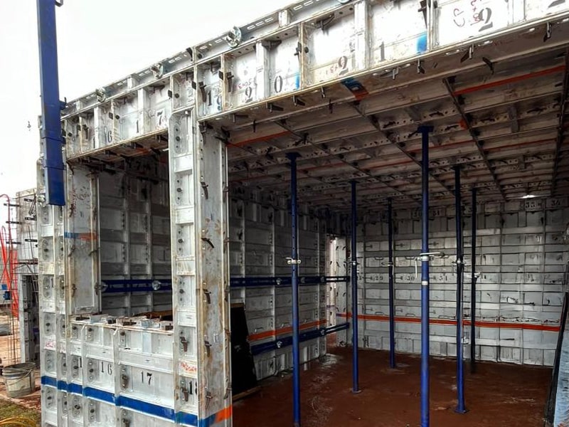 método parede de concreto