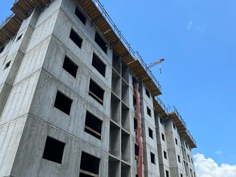 desafios da parede de concreto