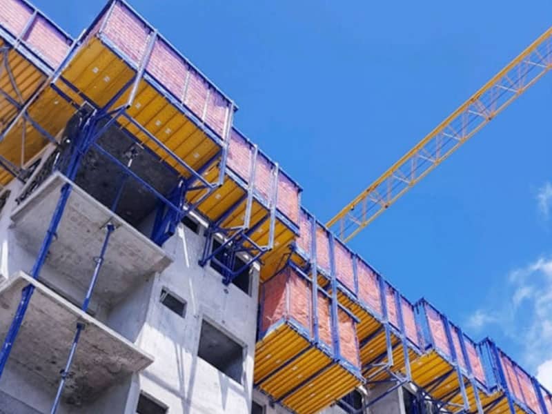 andaime para construções verticais